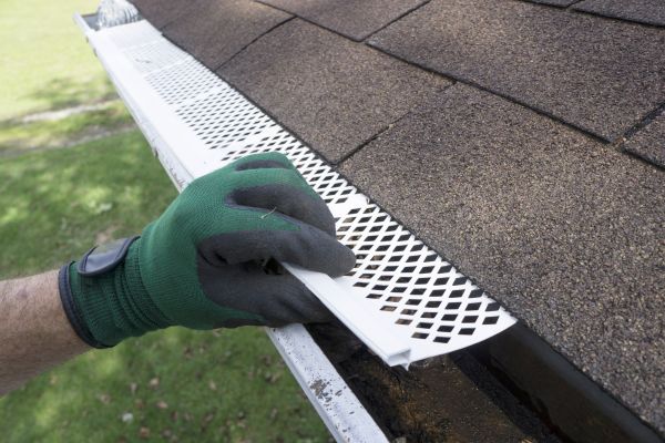Gutter Filter Installation in Powell